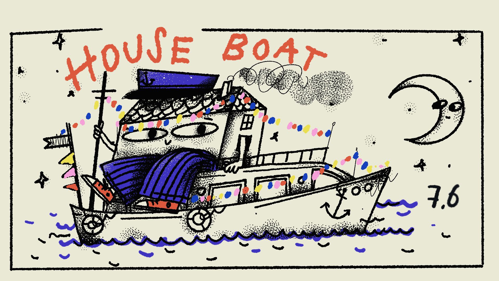 House Boat + afterparty: Dynamik Dwarf & friends